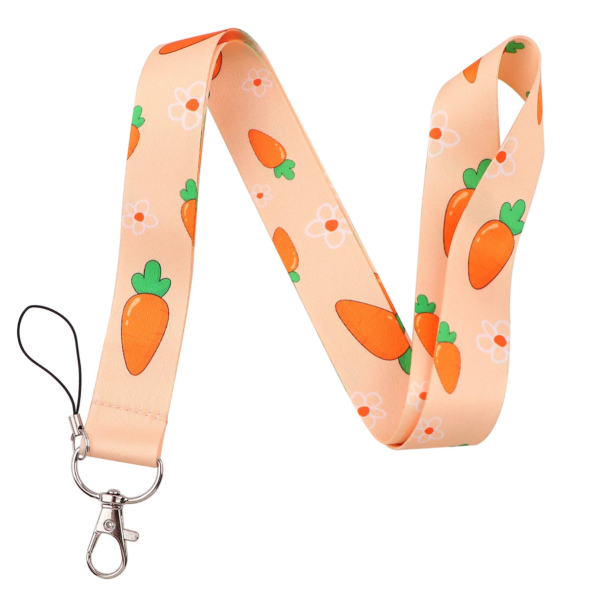 Cartoon Butterfly Lanyard for Keys – Neck Strap ID Badge Holder, Phone USB Keychain Accessories
