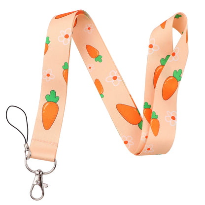 Cartoon Butterfly Lanyard for Keys – Neck Strap ID Badge Holder, Phone USB Keychain Accessories