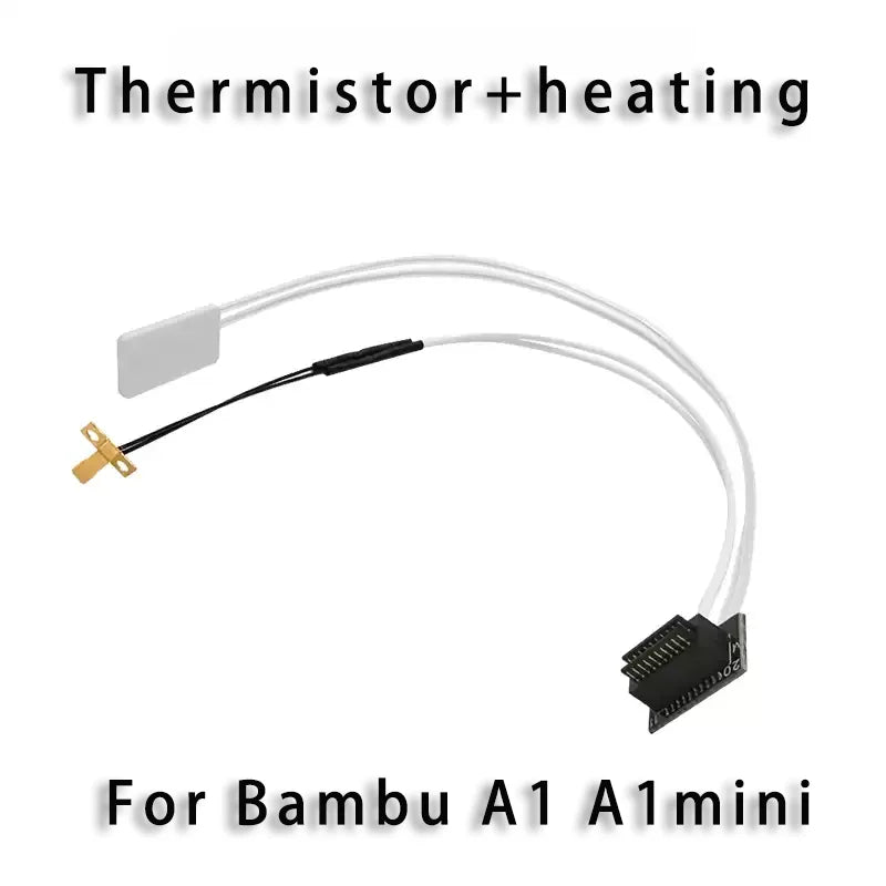 Bambu Lab A1 Mini Hotend Kit – 0.2/0.4/0.6/0.8MM Replaceable Nozzle for A1/A1 Mini 3D Printer Assembly