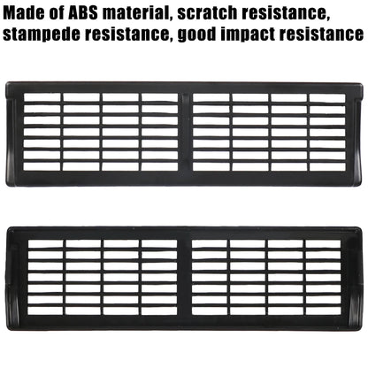 Tesla Model Y Air Outlet Covers - 2pcs Under Seat Vent Dustproof Protection Covers for Car Decoration