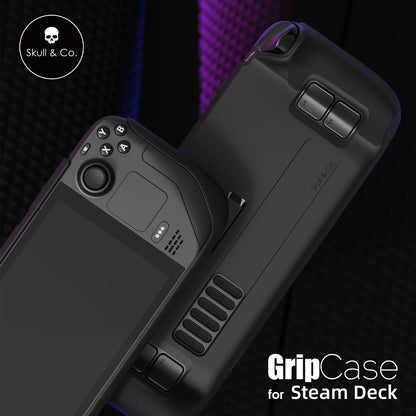 Skull & Co. GripCase SD Protective Cover for Steam Deck – Standable Shell Case with Grip