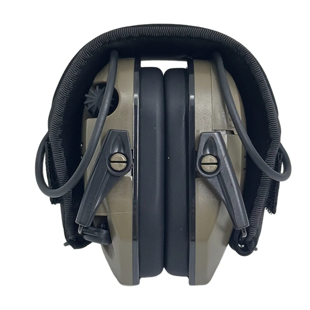Earmuffs Active Noise-Reduction Headphones — Electronic Hearing Protection for Shooting & Hunting with Carry Case