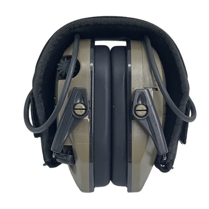 Earmuffs Active Noise-Reduction Headphones — Electronic Hearing Protection for Shooting & Hunting with Carry Case