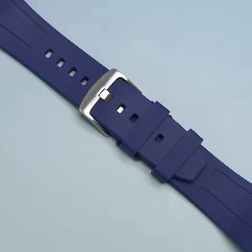 2-in-1 Swatch x AP Royal Pop Watch Conversion Kit - PC Case and Silicone Strap for Pocket-to-Wristwatch Modification