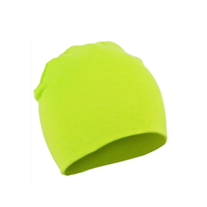 Baby Cotton Beanie Hat - Soft Candy Color Cap for Newborns, Toddlers & Kids