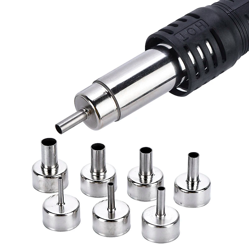 JCD Micro Hot Air Gun 8208 – 750W Soldering & Welding Rework Station, LCD Display All-in-One Heat Gun for BGA & IC Soldering