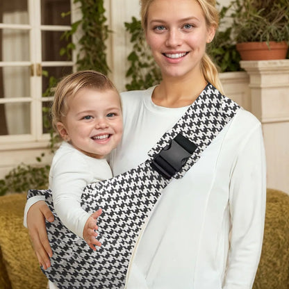 Newborn Baby Carrier Crossbody Wrap – Adjustable Hip-Seat Sling Bag for Toddlers, Portable Infant Travel Bag