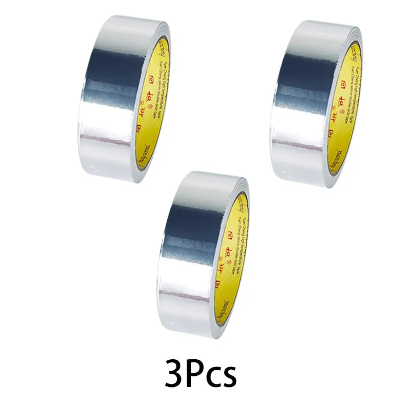 High-Temperature Aluminum Foil Tape – Leak-Proof Adhesive Sealing & Heat Insulation for Kitchen & Pipe Repairs