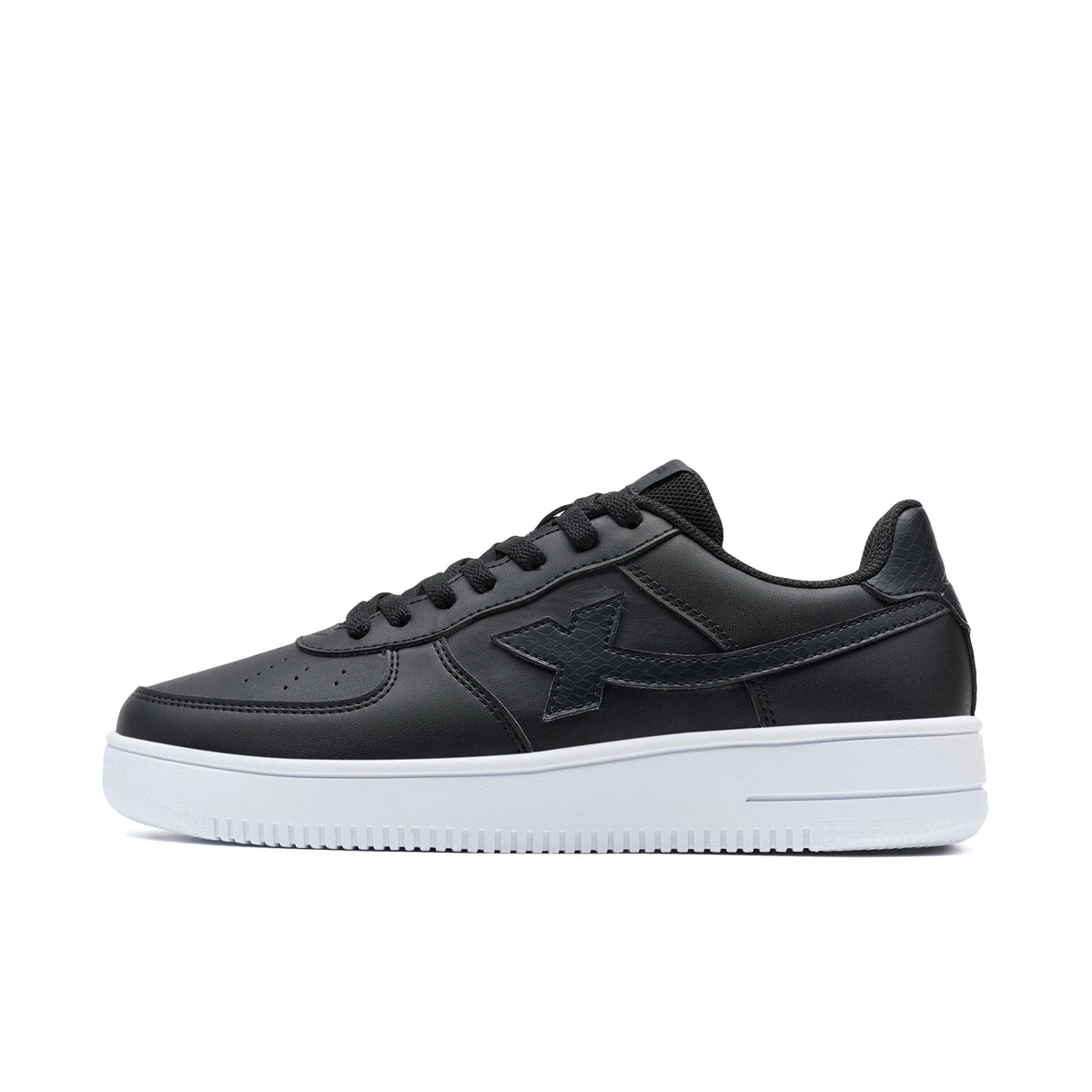 Xtep Men's Skateboarding Shoes - Trendy Street Style Low-Top Thick Sole Sneakers for Jogging & Casual Wear