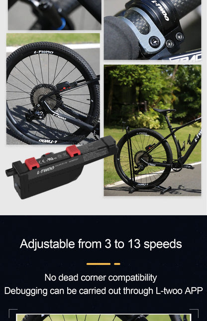 LTWOO Ae Wireless Bicycle Electronic Derailleur Groupset Kit - 3s-13s Shifter Lever & Drivetrain Bike Parts