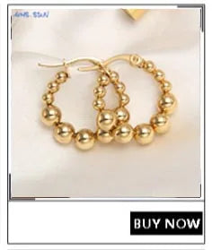 MHS.SUN Trendy Stainless Steel Stretch Bracelet — Gold & Silver Beaded 2mm/5mm/8mm for Men & Women