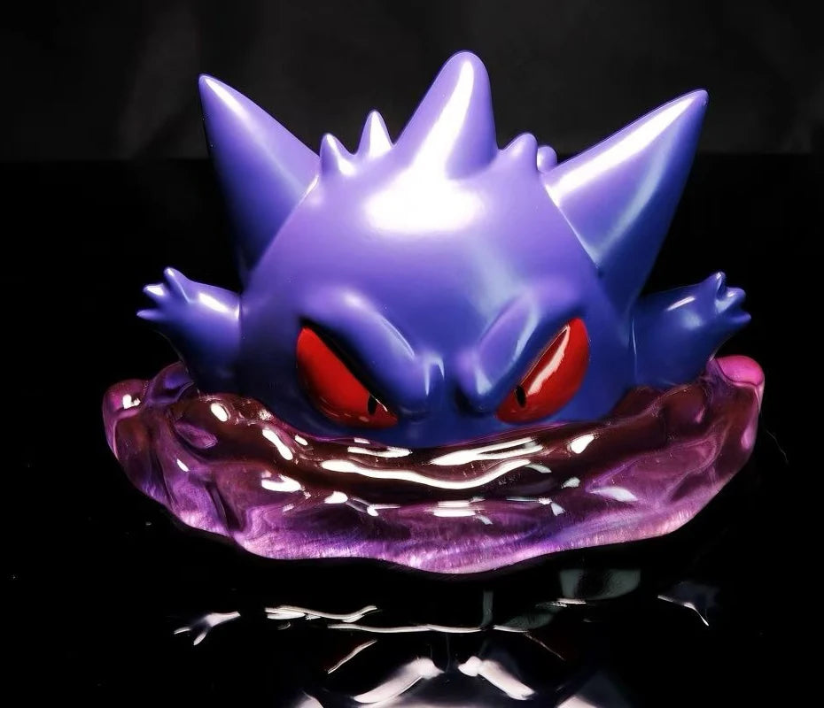 Anime Pokémon Gengar Figure — Cute Ectoplasma Figurine, Refrigerator Magnet, Collectible Toy Gift