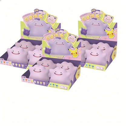 Funism Pokémon Palmsize Wonders Ditto Blind Box - Mini Anime Figure, Desktop Decoration and Collectible Gift