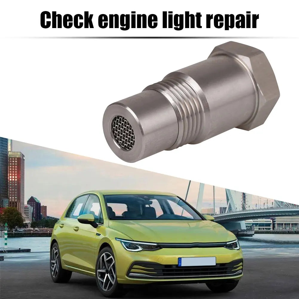 Car CEL Fix Adapter – 1-20pcs Stainless Steel Oxygen O2 Sensor Eliminator, M18X1.5 Check Engine Light Replacement Accessory