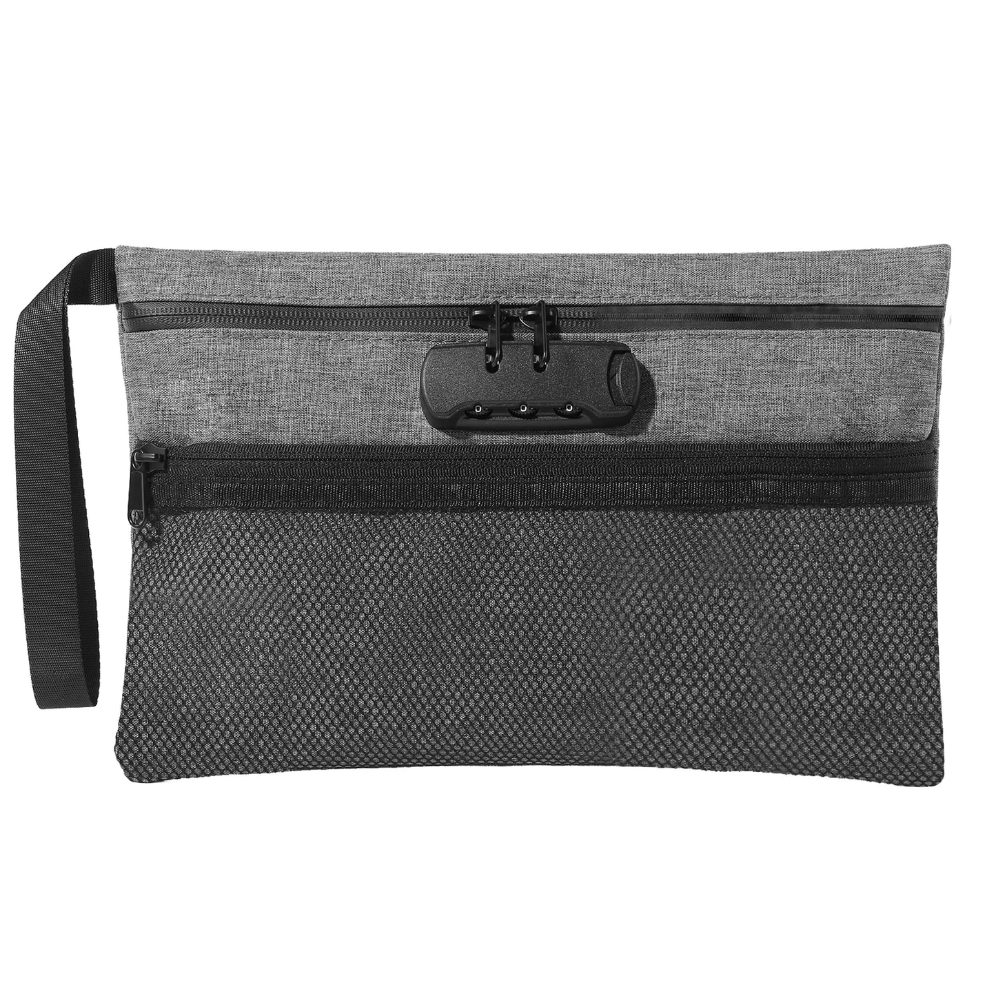 Smell-Proof Pouch with Combination Lock – Easy Storage Bag for Travel & Home Use