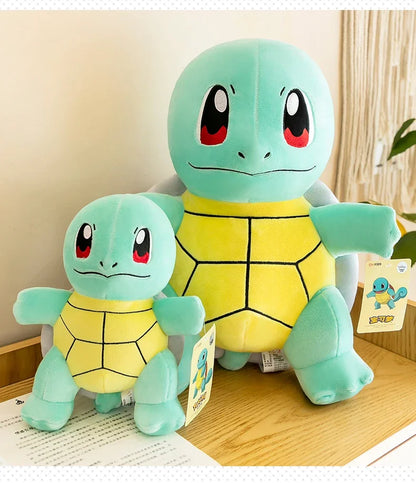 45cm Squirtle Plush Doll – Large Kawaii Pokémon Stuffed Turtle Pillow, Cute Christmas Gift Toy for Boys & Girls