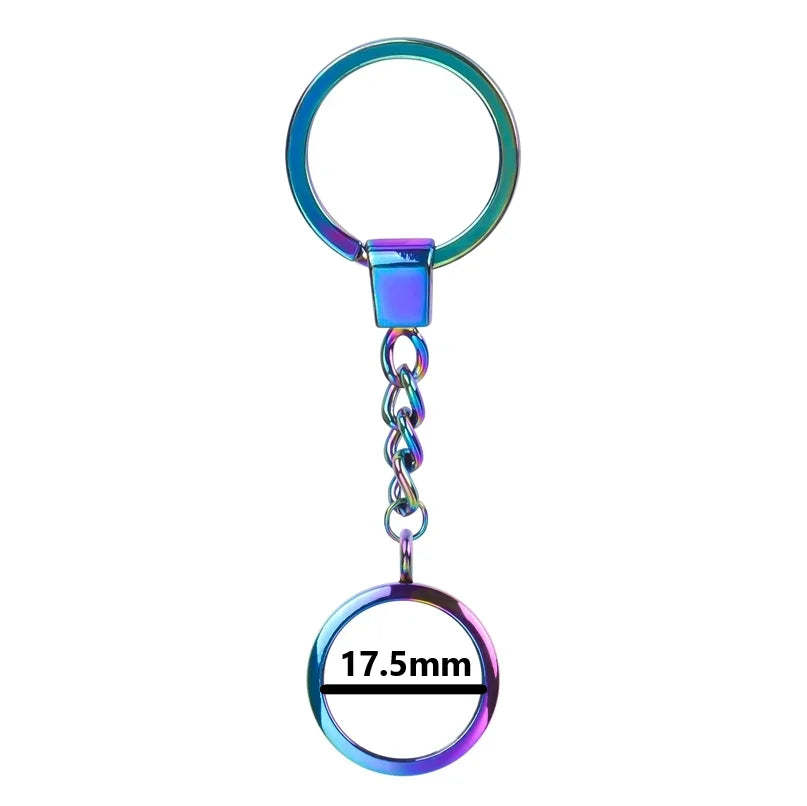 25-40mm Round Openable Reliquary Locket - Photo Memory Pendant, Cremation Ashes Keepsake, Glass Keychain & Memorial Jewelry