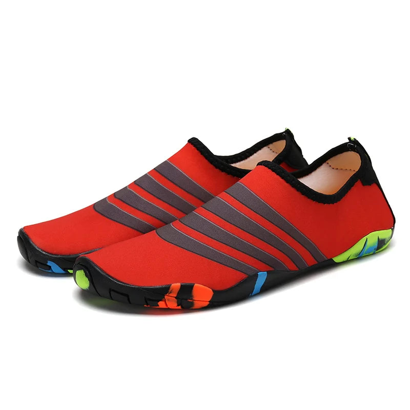 Unisex Quick-Dry Aqua Shoes – Breathable Water Sneakers for Swimming, Beach, and Outdoor Upstream Activities (Sizes 35-45)