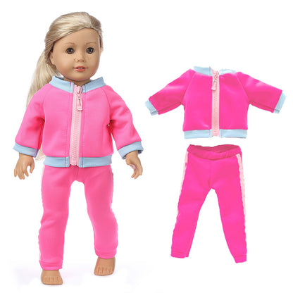 18-Inch American Girl Doll Clothes – Coat, Tights & Pants Outfit for Newborn & Baby Dolls