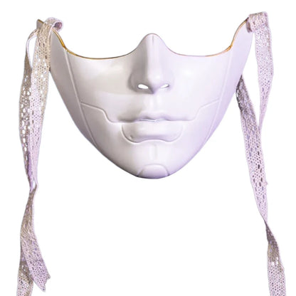 Masquerade Half Face Mask for Men & Women – Cosplay Halloween Eyemask, Costume Eye & Mouth Cover