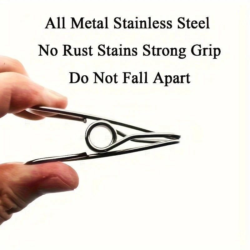 20PCS Stainless Steel Clothes Pins - Durable Metal Utility Clips for Laundry & Home