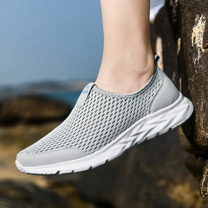2025 Men’s Lightweight Breathable Loafers – Comfortable Summer Casual Walking Sneakers, Zapatillas Hombre Plus Size