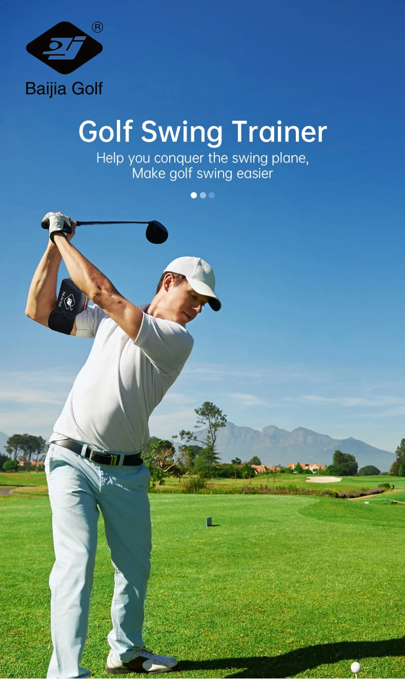 BAIJIA Golf Swing Arm Action Trainer – Swing Training Aid for Position Correction and Sports Improvement