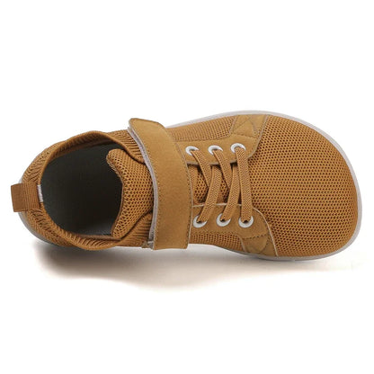 Kids Barefoot Sneakers - Wide Toe Natural Foot Shape Shoes For Boys & Girls Toddlers and Big Kids