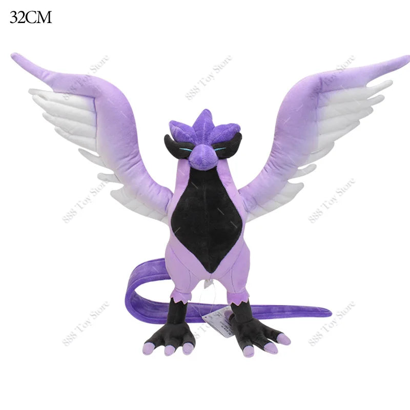 Pokémon Plush Toy Set Shiny Gyarados Charizard Mega Rayquaza Lucario Ho-Oh Zorua Butterfree Anime Stuffed Animals Kids Christmas Gift Plushies