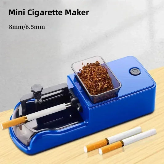 High Power Type-C Electric Cigarette Rolling Machine 6.5/8.0mm – Automatic Tobacco Winding Roller DIY Plug Charging Cigarette Maker Tool