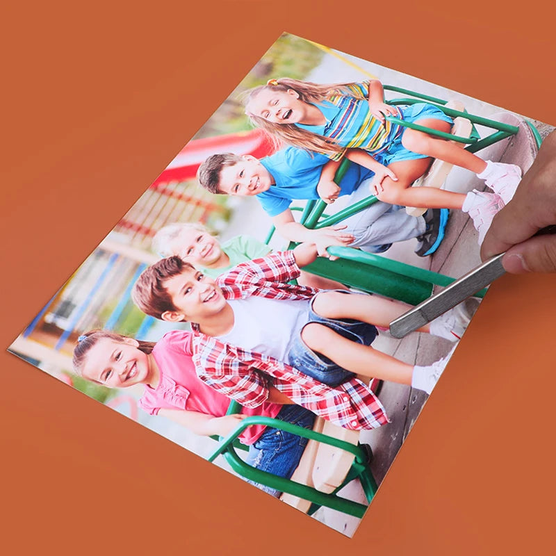 Satin Matt & Glossy Laminating Film – 220mm x 100M, 25-28 Mic, 1" Core for Hot Roll Laminator (BOPP)