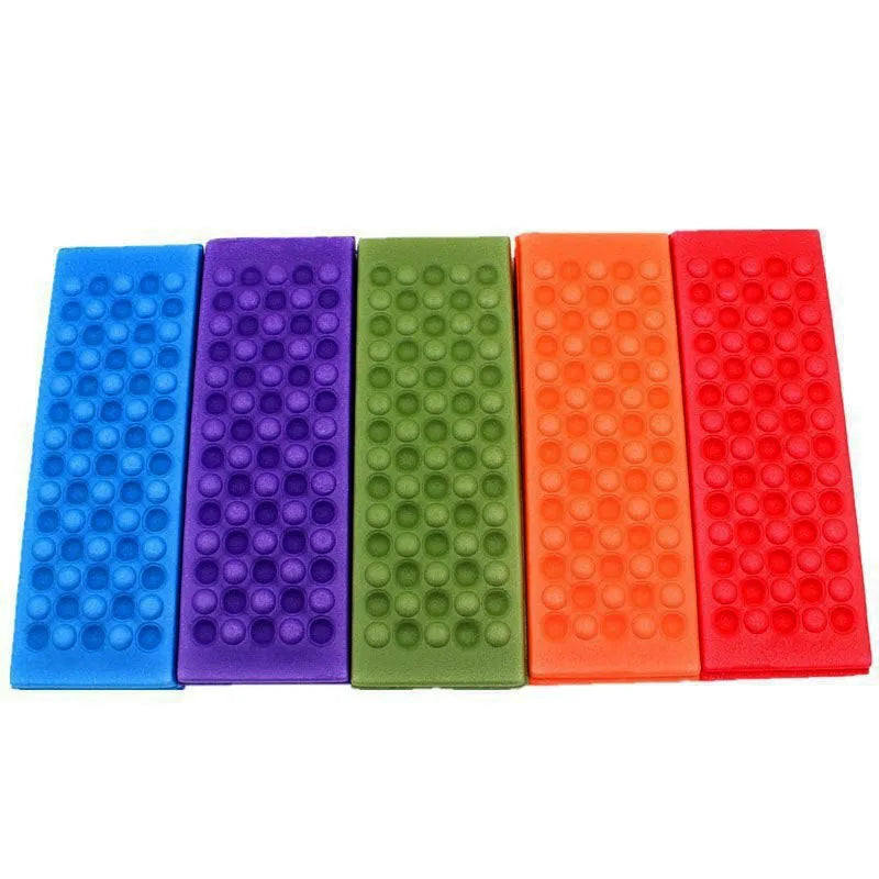 Outdoor Sitting Cushion – Foldable Waterproof XPE Foam Pad, Portable Chair Mat for Camping, 385x275x11mm