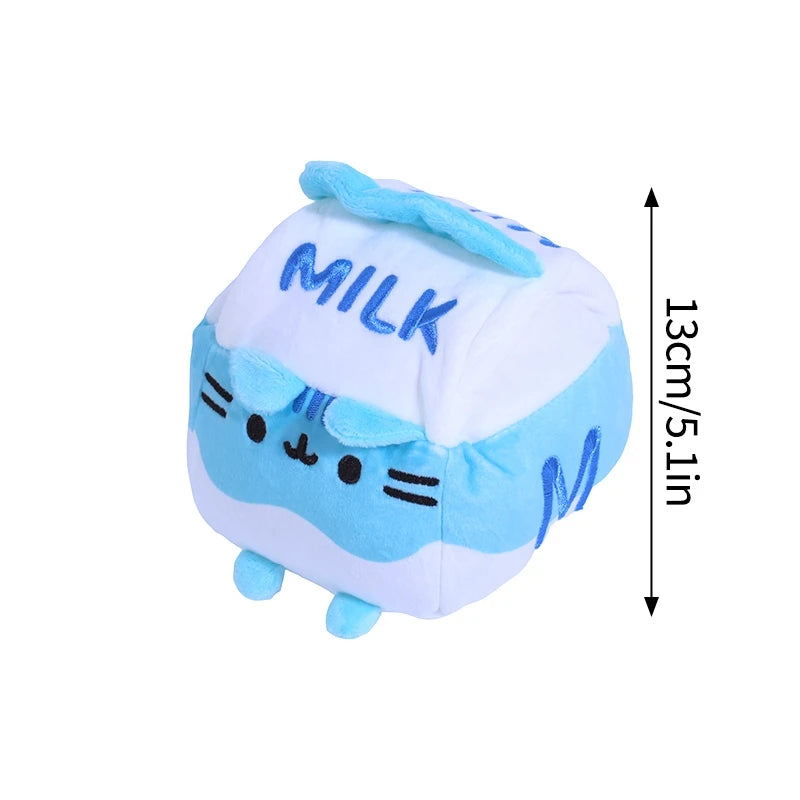 Pusheen Cat Figure and Charm - Cute Desk Accessories, Fluffy Cushion Decor, and Birthday Gifts for Pusheen Fans