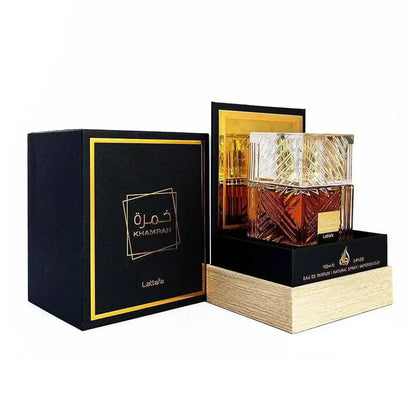 Lattafa Khamrah Qahwa 100ml Eau De Toilette – Unisex Perfume, Middle Eastern Arab Fragrance, Dubai Inspired