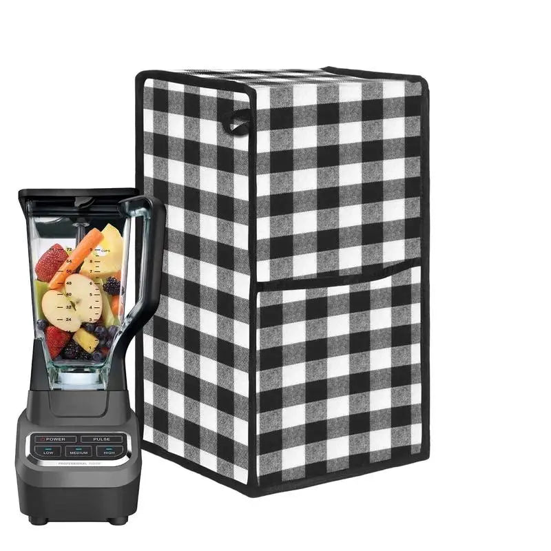 Blender Cover with Accessory Pocket - Anti-Scratch Kitchen Appliance Protector, Dust Cover for Blender Storage Stand
