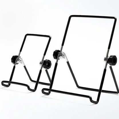 Foldable Adjustable Phone/Tablet Stand - Desktop Holder Mount, Flexible Desk Support for Phones and Tablets