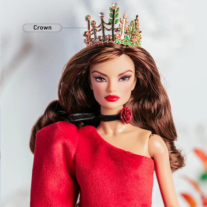 32cm Supermodel Doll Clothes Set — Fashion Evening Dress & Accessories for DIY Toys & Collector Gift