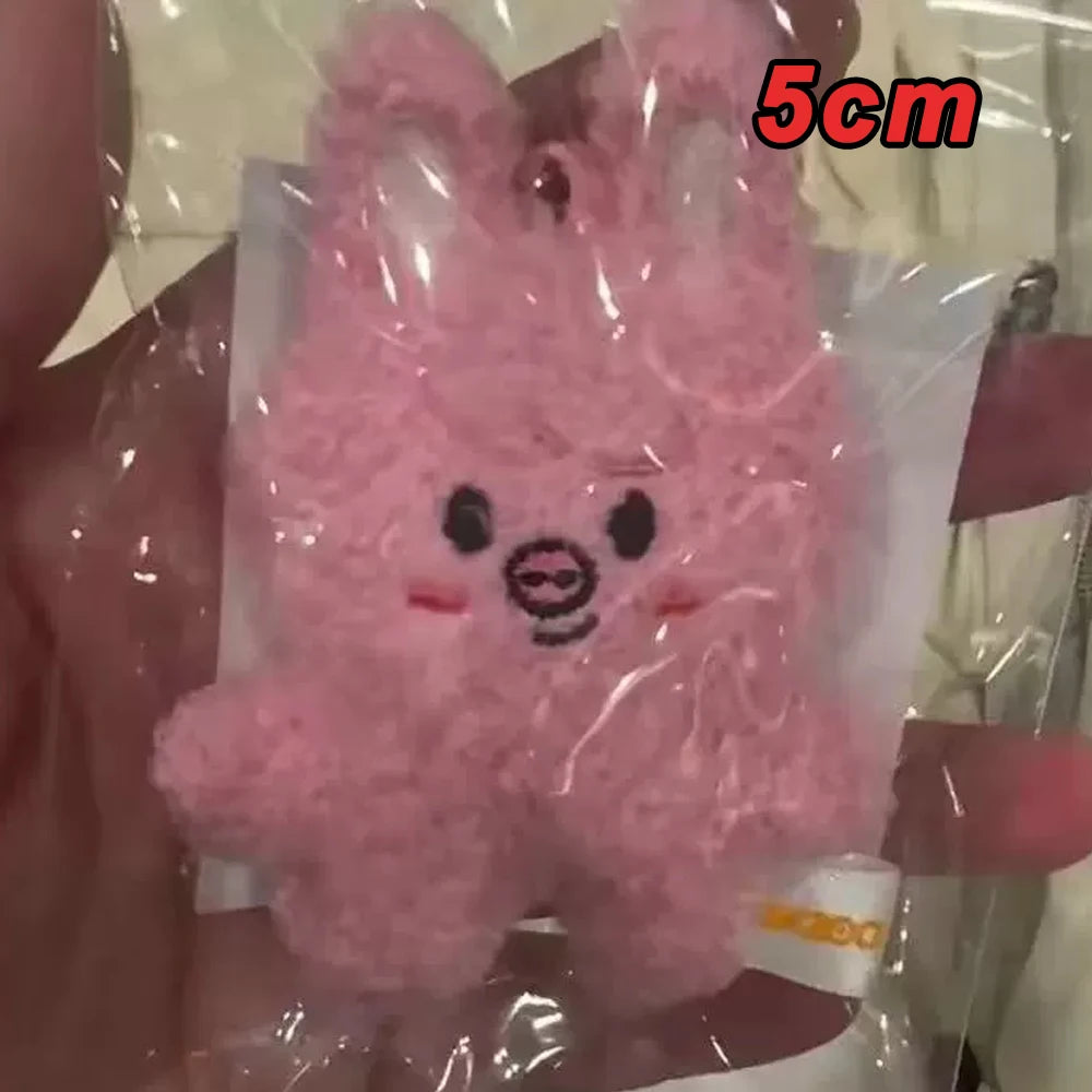 310style Skzoo Plush Pencil Case – Kawaii Kpop Stray Wolf Stuffed Animal Toy, Cartoon Plush Doll for Kids Gift