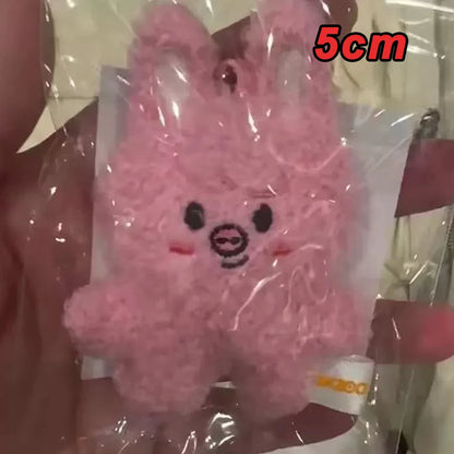 310style Skzoo Plush Pencil Case – Kawaii Kpop Stray Wolf Stuffed Animal Toy, Cartoon Plush Doll for Kids Gift