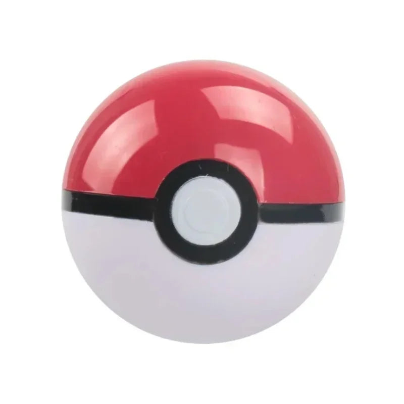 Pokemon 7cm Pokeball Figure Set - Cute Anime Character Model Toys Collection for Kids Christmas Gifts