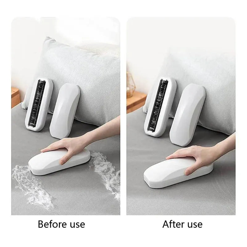 2-in-1 Pet Hair Remover Brush and Table Crumb Sweeper - Effortless Lint Removal for Clothes, Fluff, and Sticky Messes, Perfect for Dog and Cat Owners!
