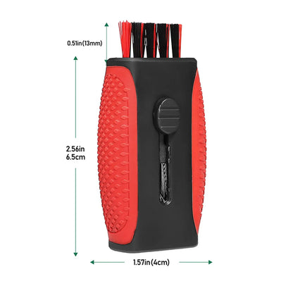 Retractable Golf Club Cleaning Brush – Mini Golf Cleaner Tool for Men