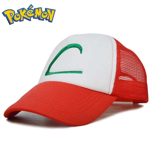 Pikachu Anime Baseball Cap - Adjustable Cartoon Cosplay Hat for Men, Women & Kids Sports Hip Hop Style Gift