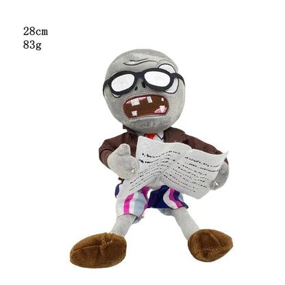 30cm Plants vs. Zombies Plush Toys - Soft Gargantuar, Zombie, and Pirate Zombie Stuffed Dolls for Kids and Fans