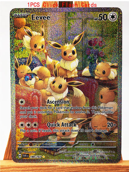 Umbreon, Eevee, Sylveon, Leafeon & Glaceon Anime Toys – Collectible Game Cards & Hobby Figures for Fans & Collectors