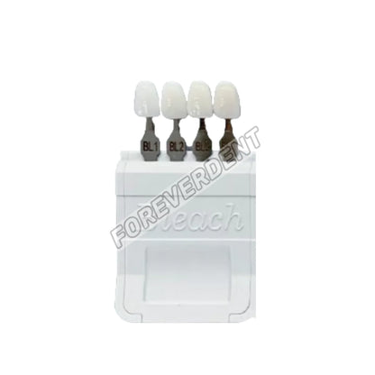 Dental A-D Bleached Shade Guide – 4/20 Colors Teeth Whitening Chart Based on Vita BL1/2/3/4