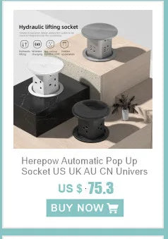 Herepow 118 Series Dual USB Wall Socket - Thailand & American Standard Smart Plug Adapter with Type-C 3.1A Fast Charging
