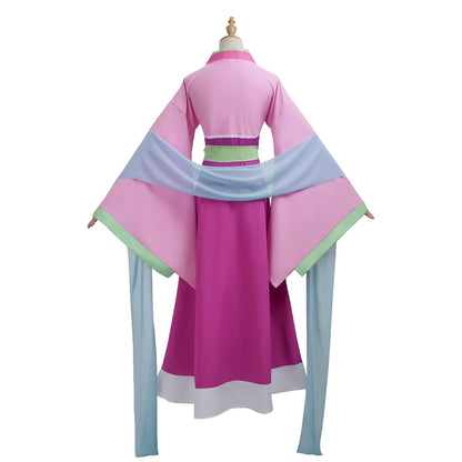 Maomao Cosplay Costume - Pink Anime Dress & Wig Inspired by The Apothecary Diaries