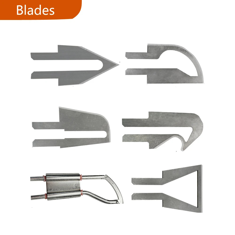 80W Electric Handheld Hot Knife – R & F Type Blade Cutter for Nylon Fabric, Rope, Belt, and Cloth Accessories