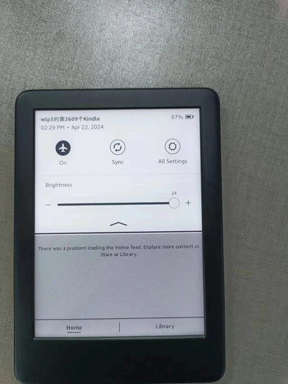 Kindle 10th Generation E-Book Reader - 6-inch E-Ink Touch Screen, 4GB/8GB, Backlight Reading Light, 167ppi